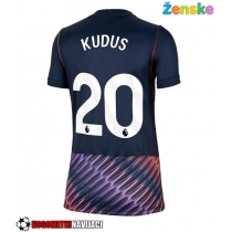 Ženske Nogometnih dresov Tottenham Hotspur Mohammed Kudus #20 Gostujoči 2026-27 Kratki rokavi